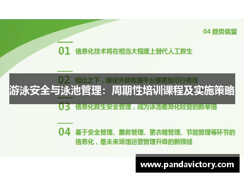 游泳安全与泳池管理：周期性培训课程及实施策略